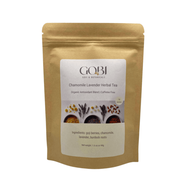 Gobi Goji Herbal Tea Package - Chamomile Lavender