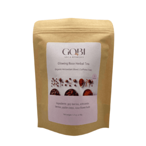 Gobi Goji Herbal Tea Package - Glowing Rose