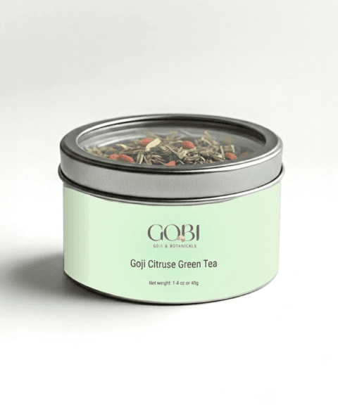 gobi goji Goji citrus green tea